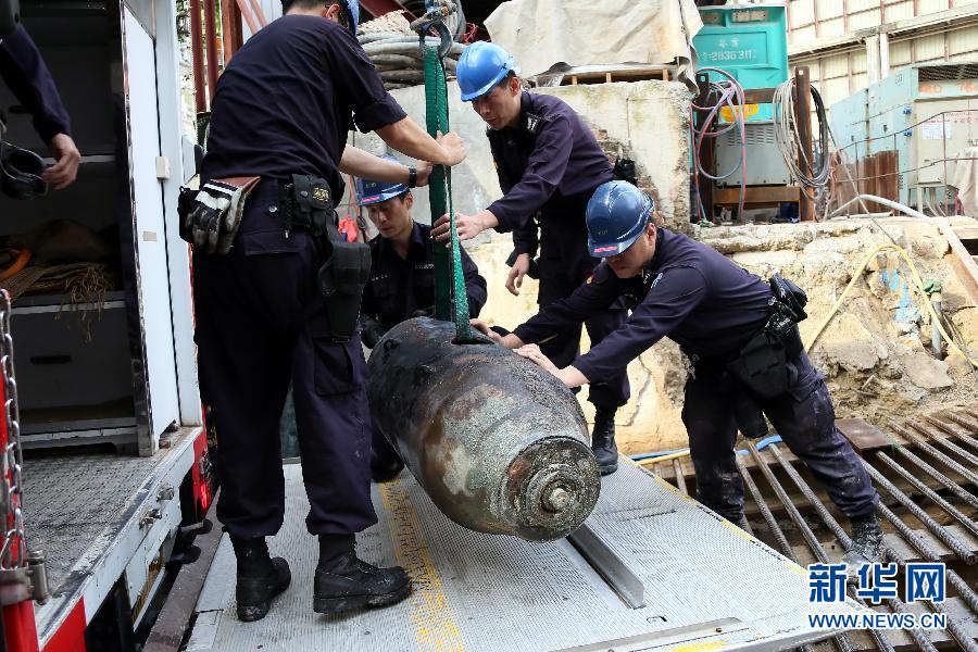 香港警方成功取出未爆炸弹炸药 宣布周边恢复正常