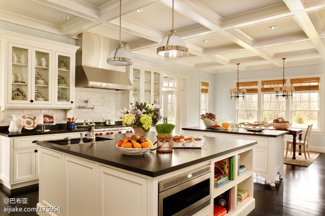 6款厨房中岛台 料理主战场的规划布局(组图)
