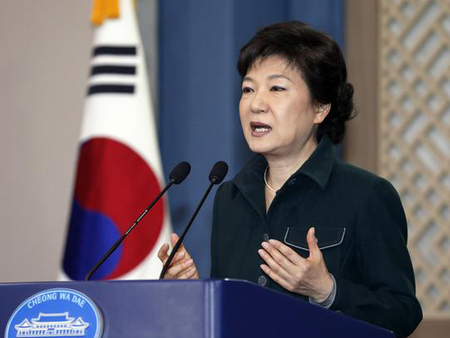 韩国总统称朝鲜挑衅时将予以严惩