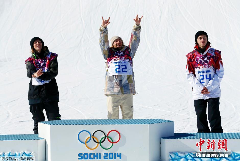 美國選手獲得索契冬奧首金[組圖]