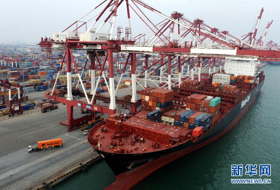 青岛港2013年货物吞吐量、集装箱吞吐量世界排名提升
