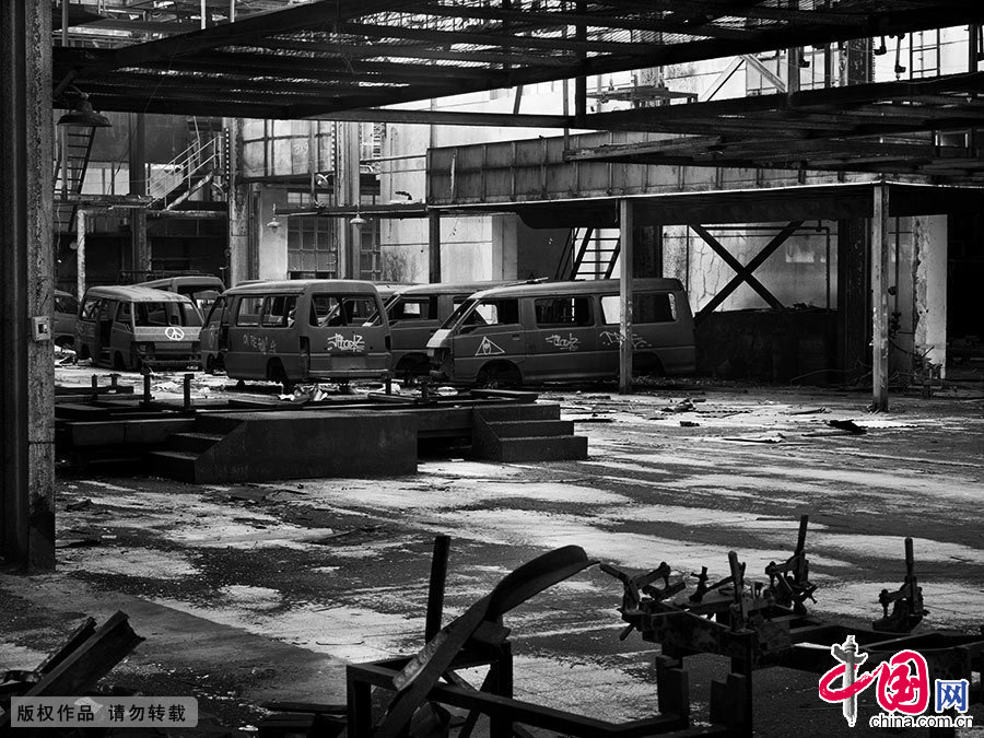  在当年，雄心勃勃的该厂曾想打造继长汽、上汽之后的中国第三大汽车企业。中国网图片库 晨珠/摄 