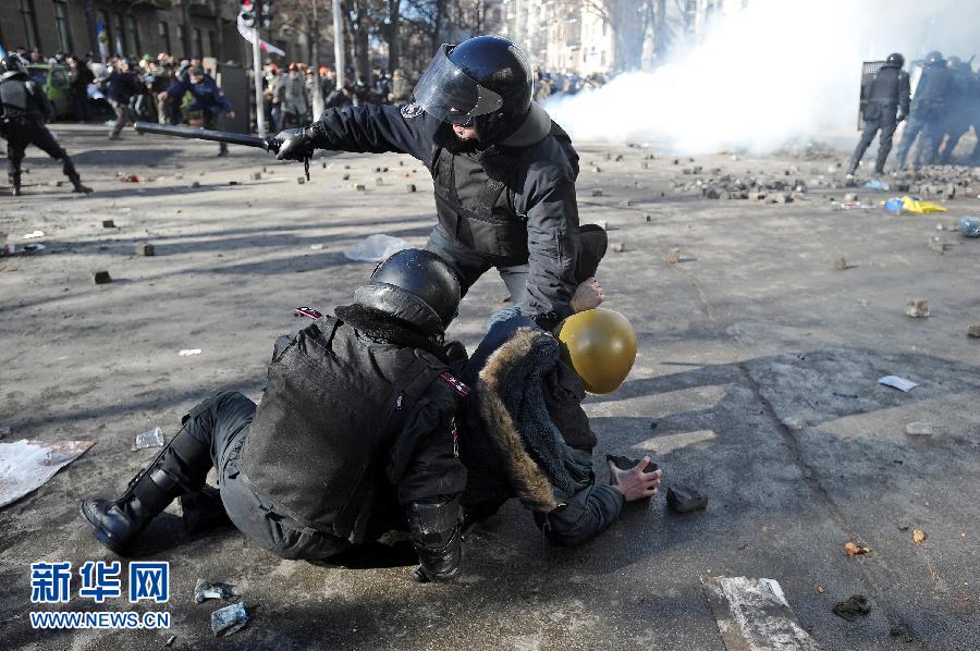 基輔發生大規模騷亂
