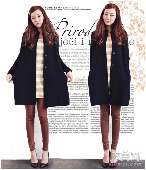 长款针织<em>开衫</em>配<em>裙子</em> 小清新韩范儿走起(组图)_