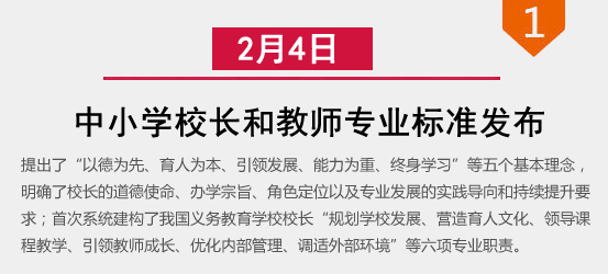 中小学校校长和教师专业标准发布