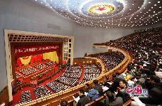 3月5日上午第十二届全国人民代表大会第二次会议在人民大会堂开幕。