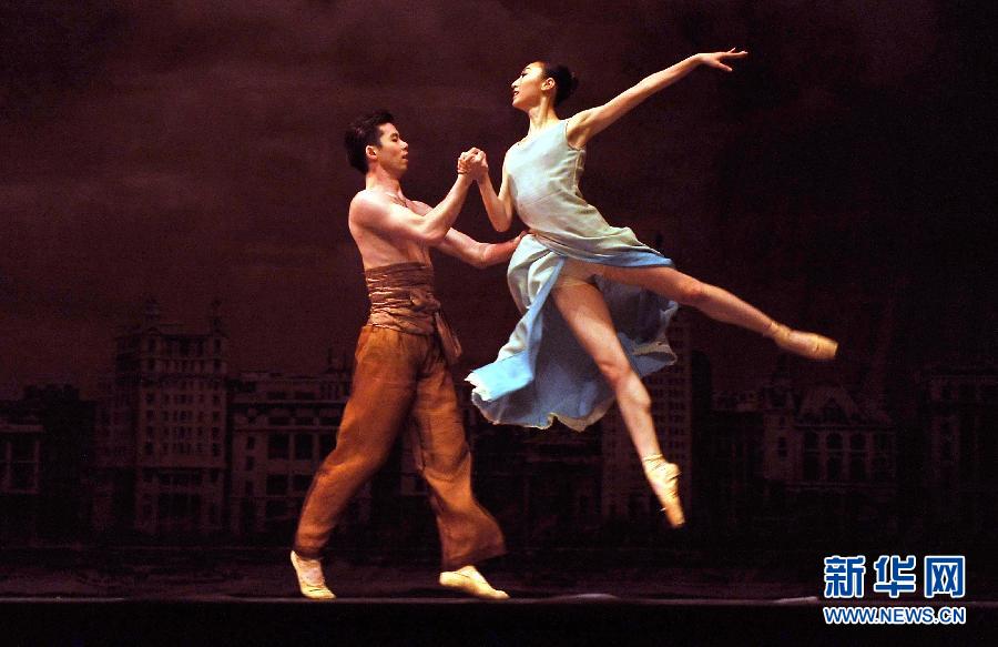 上海芭蕾舞团巴黎献艺庆祝中法建交50周年