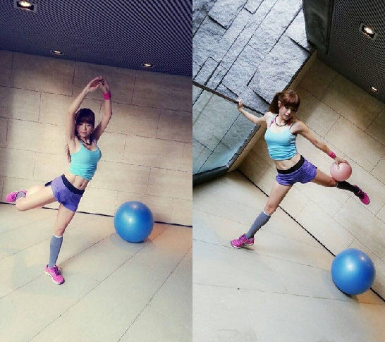 43岁辣妈白皙<em>小腹</em>秀<em>马甲线</em>似少女 那些不老魔