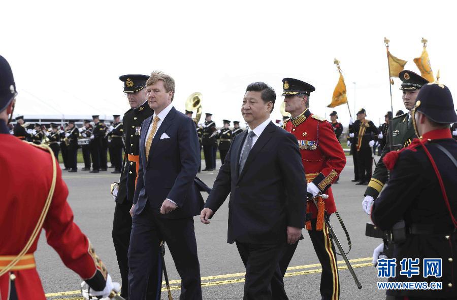 3月22日，國家主席習近平抵達阿姆斯特丹，應荷蘭國王威廉－亞歷山大邀請，對荷蘭進行國事訪問，開啟歐洲之旅。