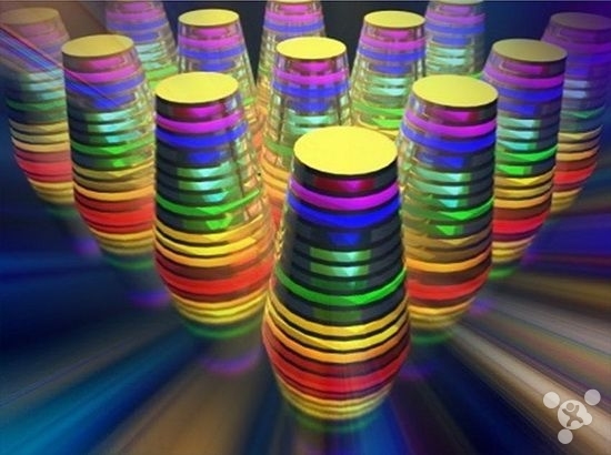 革命性的进步 创造彩虹的太阳能电池