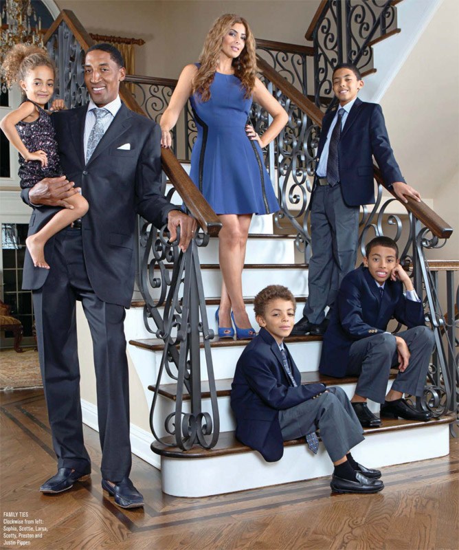 体坛辣妈好身材:贝嫂有绝招 皮蓬娇妻惊科比