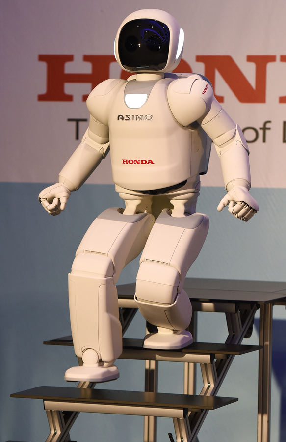 本田发布新一代类人型机器人ASIMO[组图]
