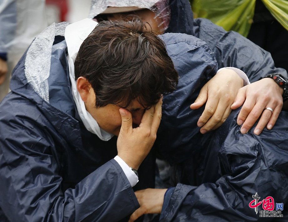 南韓沉沒客輪遇難人數增至25人 有兩名中國人[組圖] 