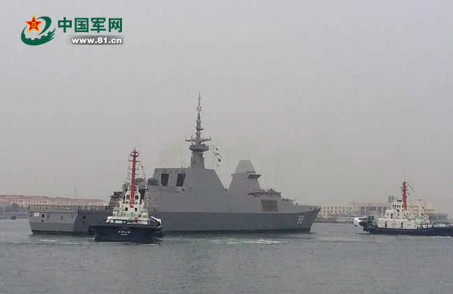 參加海軍成立日多國海上聯演外軍艦艇陸續抵達青島[組圖]