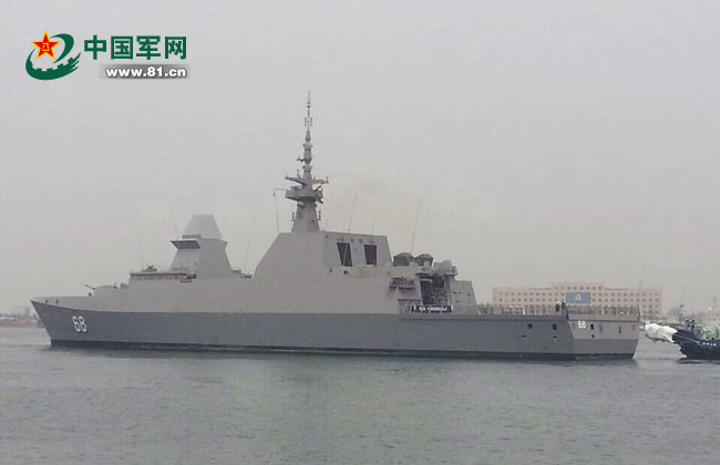 參加海軍成立日多國海上聯演外軍艦艇陸續抵達青島[組圖]