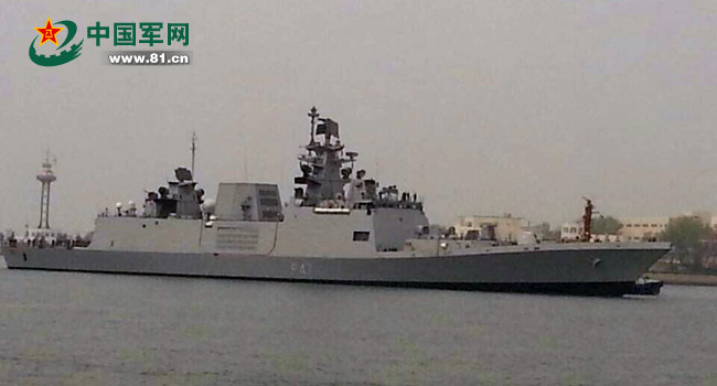 參加海軍成立日多國海上聯(lián)演外軍艦艇陸續(xù)抵達青島[組圖]