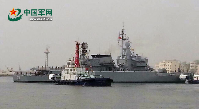 參加海軍成立日多國海上聯(lián)演外軍艦艇陸續(xù)抵達青島[組圖]