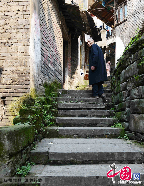 重庆十八梯，是山城重庆最著名的梯坎。