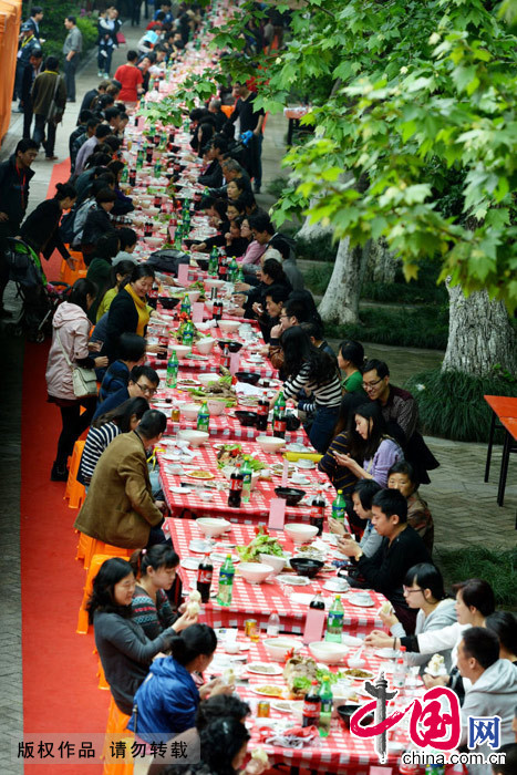 杭州，美食节，全牛宴流水席，京杭，美食街，开席