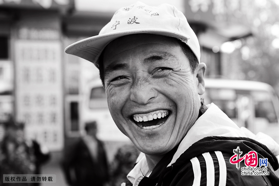 【图片故事】农民工的微笑