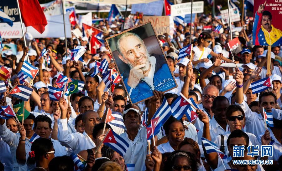 （國際）（3）古巴六十萬人“五一”大遊行
