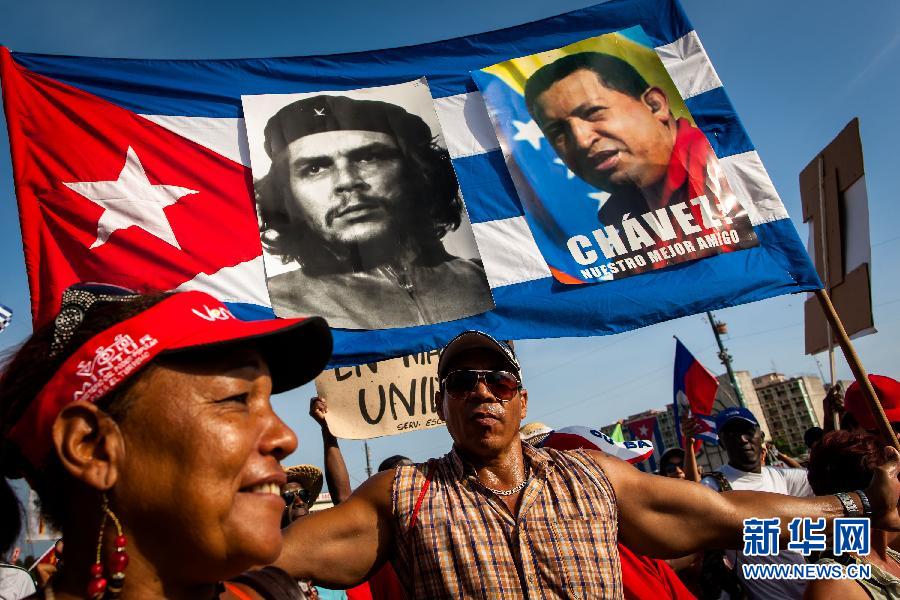（國際）（1）古巴六十萬人“五一”大遊行