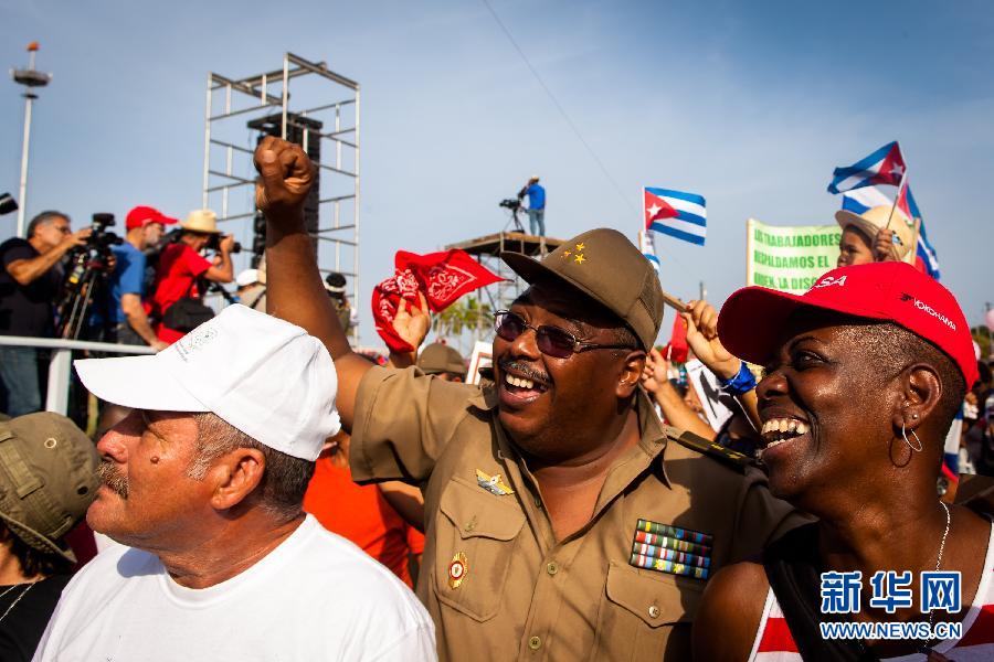 （國際）（8）古巴六十萬人“五一”大遊行