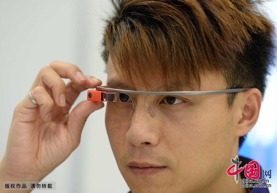 谷歌眼鏡亮相上海提供預約