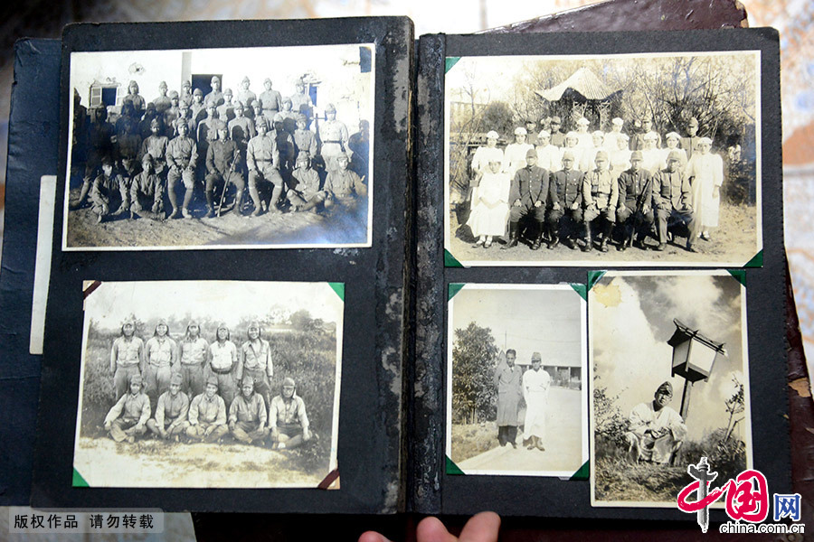 日軍侵華再添新證據：一個日本老兵的相冊寫真。中國網圖片庫 史奎華攝影