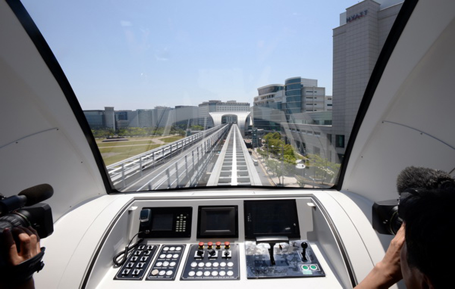 南韓城市磁懸浮列車試運營 時速110公里