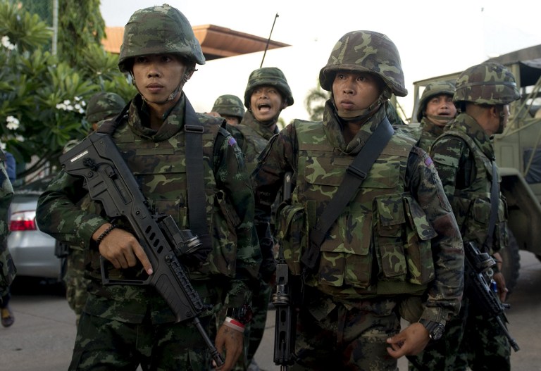 泰国武警图片