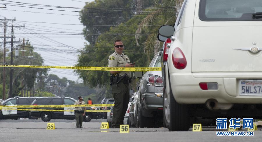 美國南加州聖巴巴拉縣發生槍擊事件7死7傷