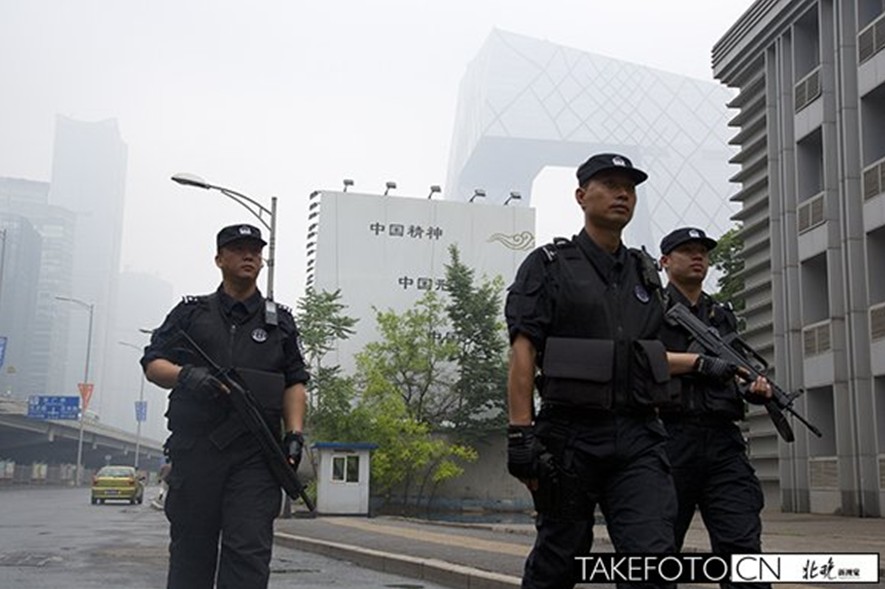 北京一線特警配發子彈增一倍 遇行兇暴徒可直接開槍