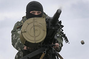 烏軍方用速射榴彈對付武裝分子