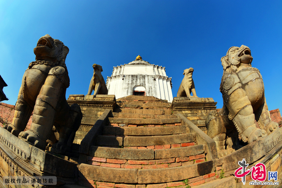 尼泊尔 巴德岗 博物馆 朝圣 世界文化遗产