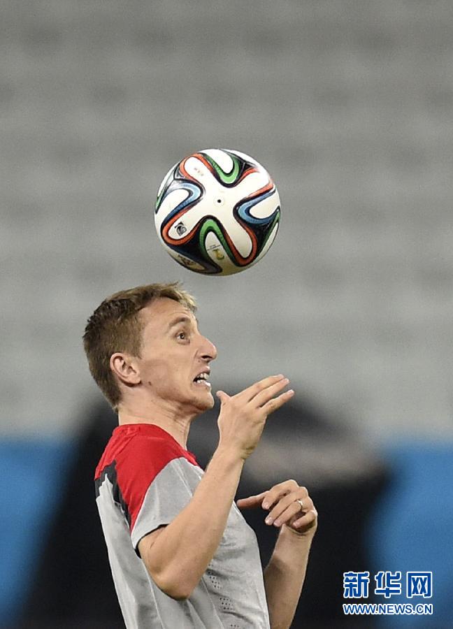 （世界杯）（4）足球——克罗地亚队备战揭幕战