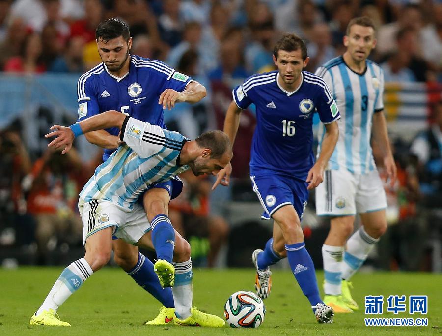 （世界盃）（39）足球——小組賽F組：阿根廷對陣波黑