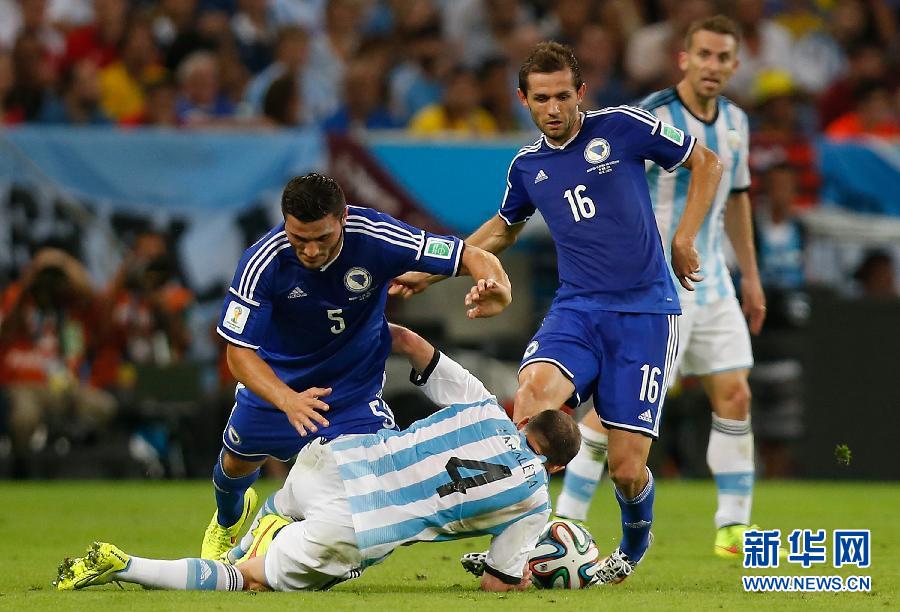 （世界盃）（40）足球——小組賽F組：阿根廷對陣波黑