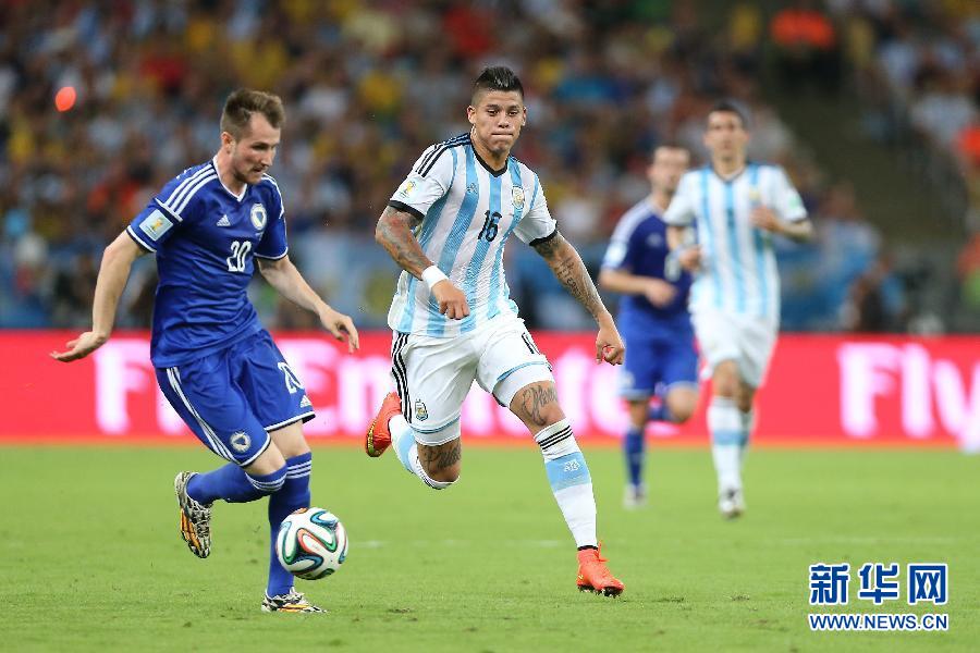 （世界盃）（24）足球——小組賽F組：阿根廷對陣波黑
