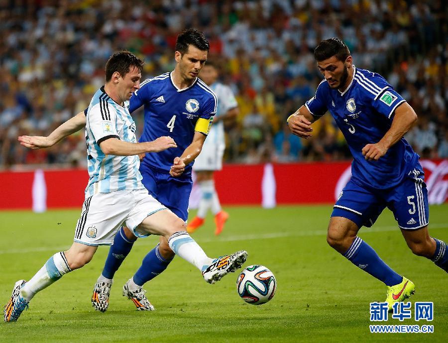 （世界盃）（30）足球——小組賽F組：阿根廷對陣波黑