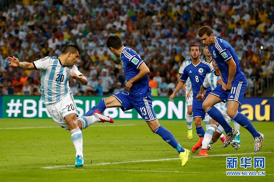 （世界盃）（31）足球——小組賽F組：阿根廷對陣波黑