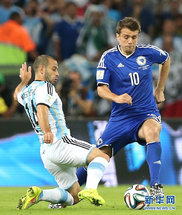 （世界盃）（7）足球——小組賽F組：阿根廷對陣波黑