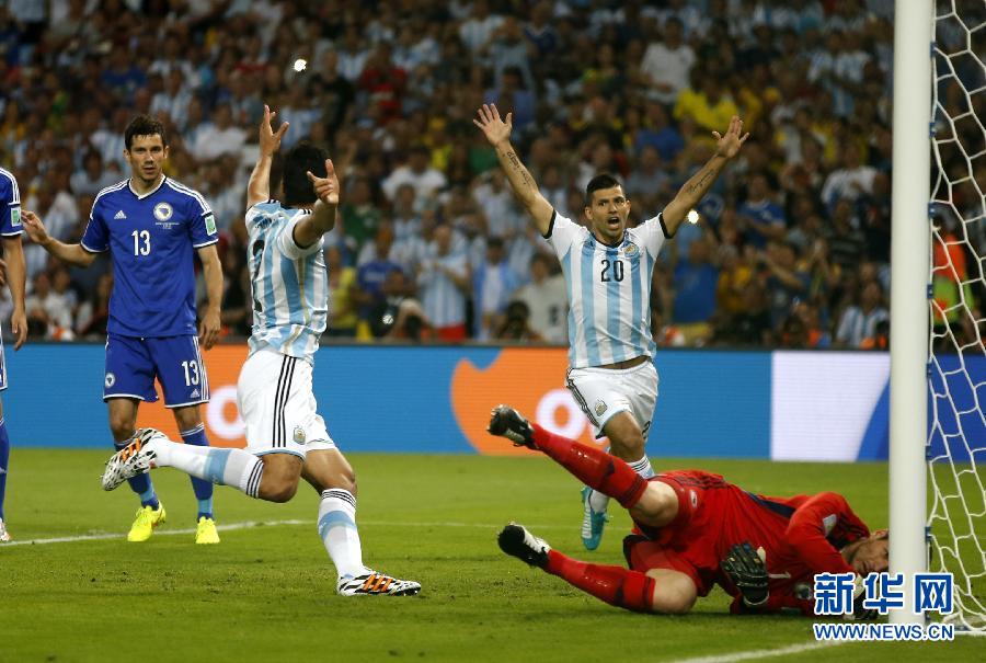 （世界盃）（15）足球——小組賽F組：阿根廷對陣波黑