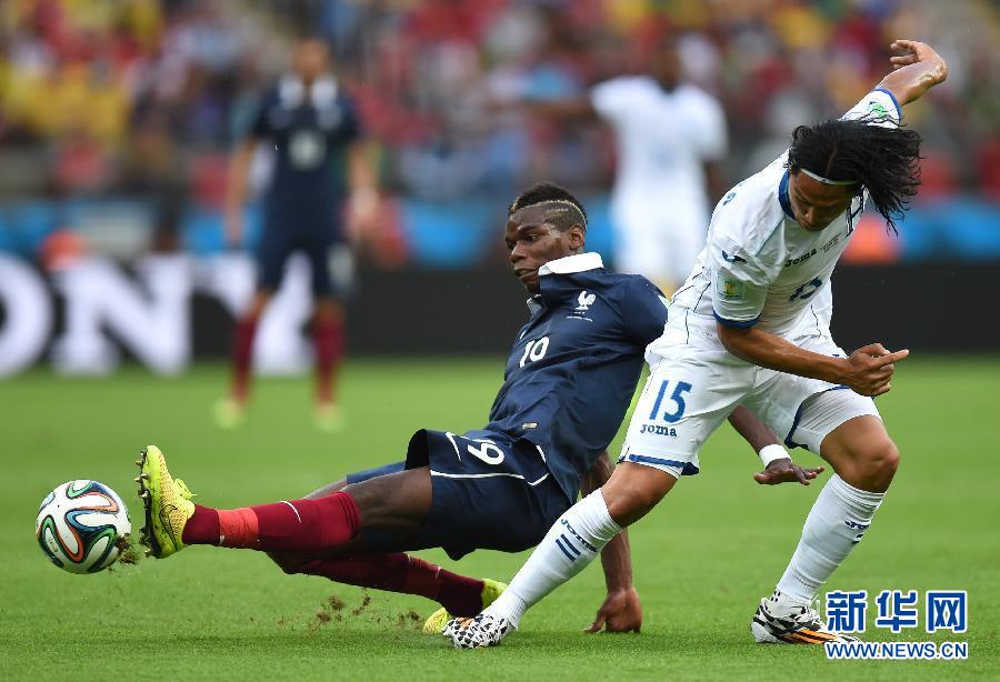 （世界盃）（9）足球——小組賽E組：法國對陣宏都拉斯