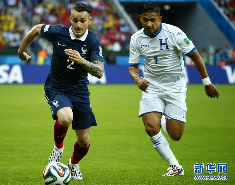 （世界盃）（11）足球——小組賽E組：法國對陣宏都拉斯