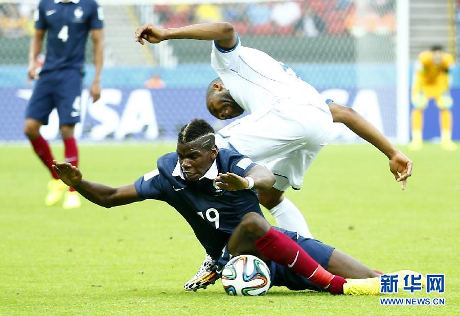 （世界盃）（15）足球——小組賽E組：法國對陣宏都拉斯