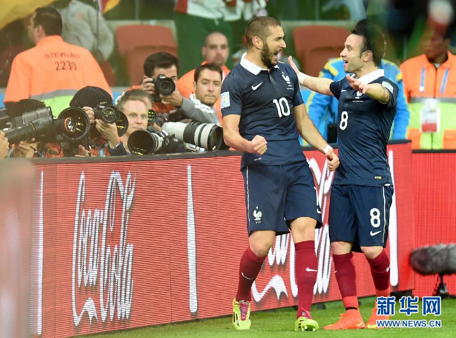 （世界盃）（32）足球——小組賽E組：法國對陣宏都拉斯