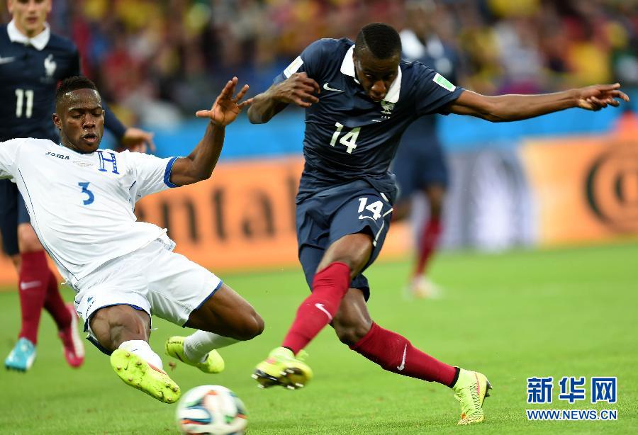 （世界盃）（28）足球——小組賽E組：法國對陣宏都拉斯