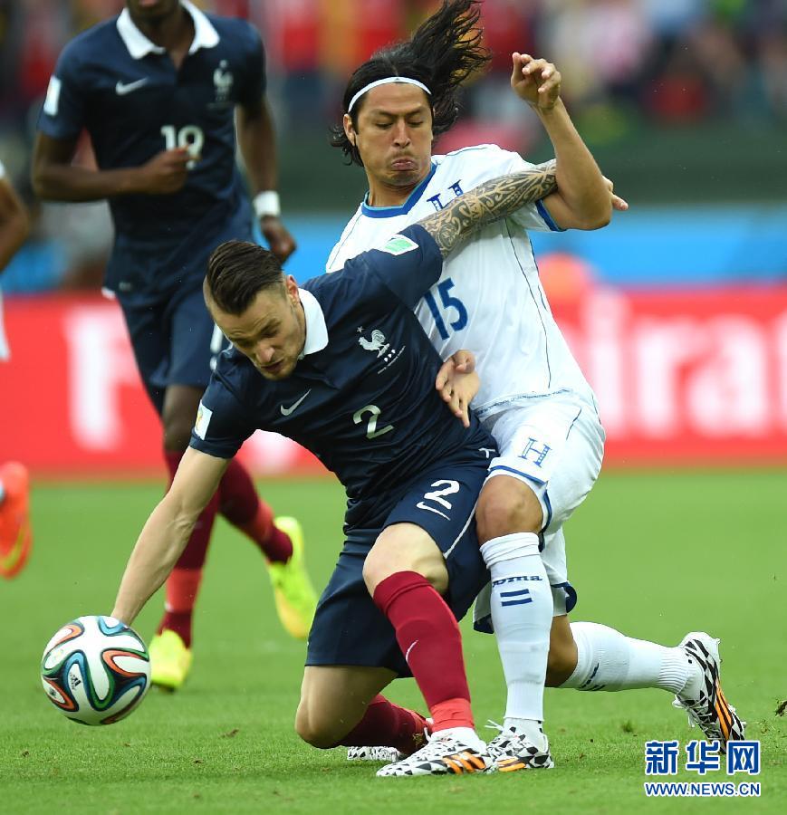 （世界盃）（1）足球——小組賽E組：法國對陣宏都拉斯
