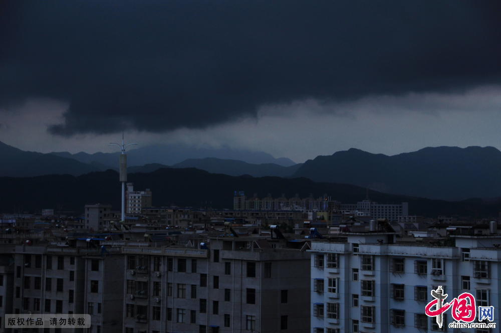 2014年6月21日晚，江西省遂川縣遭遇強降雨，最大降雨量達179.2毫米